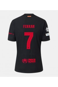 Barcelona Ferran Torres #7 Voetbaltruitje Uit tenue 2024-25 Korte Mouw